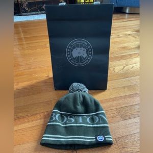Boston Canada Goose winter hat